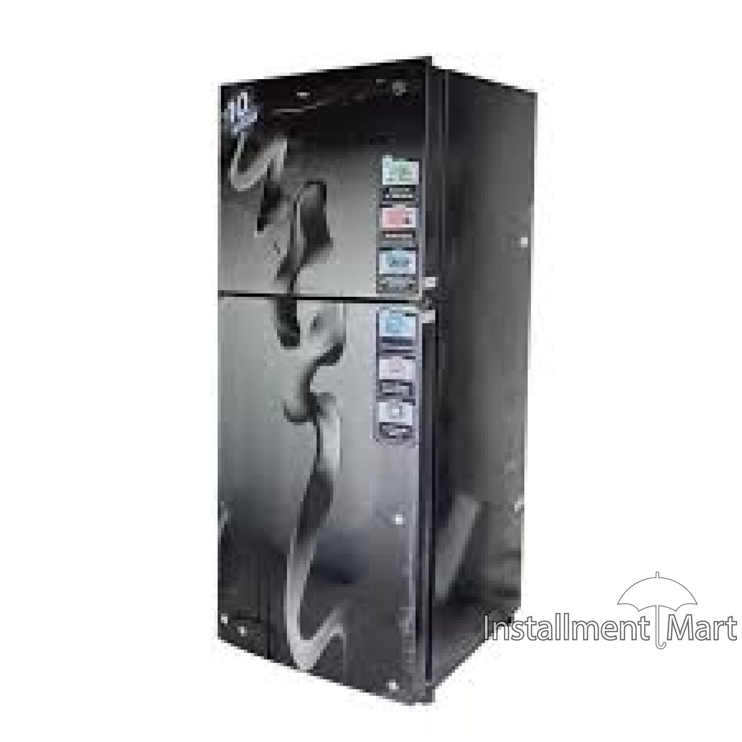 pel-prgd-2550grey-prism-9-cft-double-door-basic-glass-door-on-easy-installments-from-im-electronics-lahore-lahore
